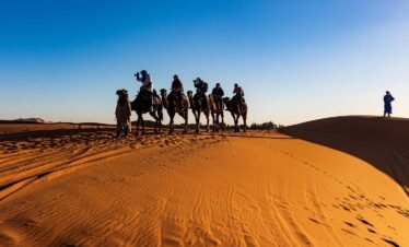 Camel Trekking in Erg Chebbi Desert