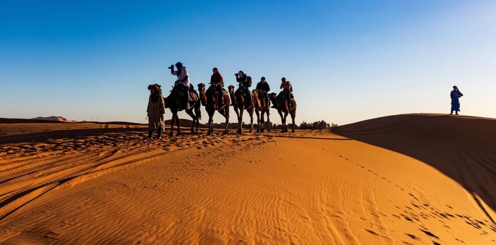 Camel Trekking in Erg Chebbi Desert