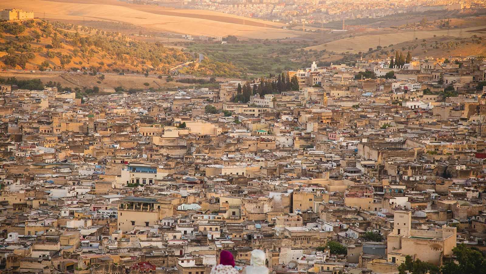 Panoramic View from Borj Nord in Fes